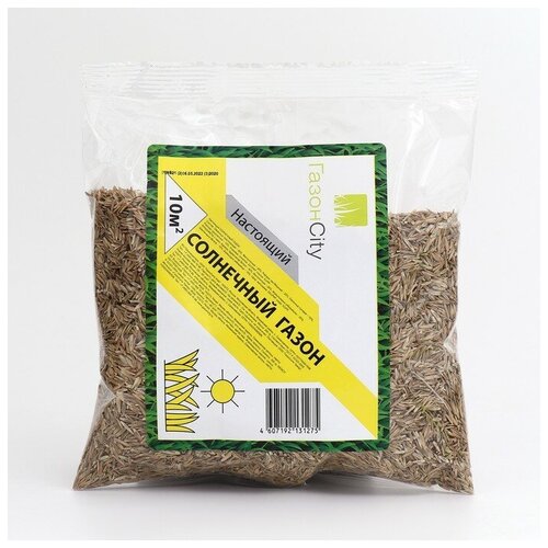 Семена газонной травы ТероПром 9574835 «Солнечный», 0,3 кг, цена 400р
