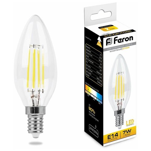   Feron LB-66  E14 7W 2700K,  133