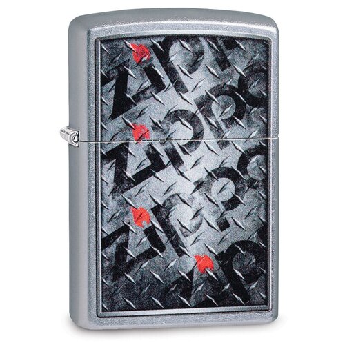     ZIPPO Diamond Plate 29838 Zippo Design   Street Chrome,  3225 Zippo