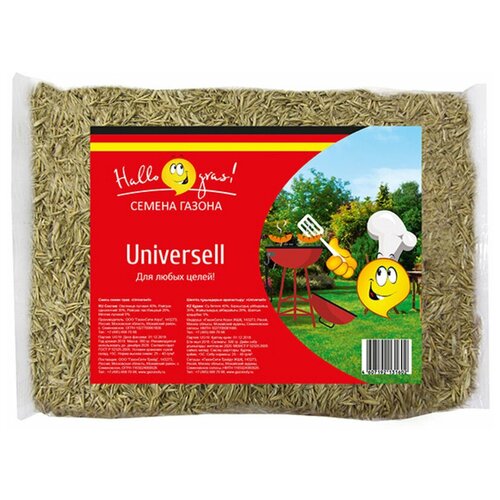 Семена газонной травы UNIVERSELL GRAS Газон Сити 0,3 кг, цена 420р