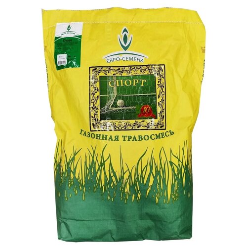 Семена газонной травы ЕвроСемена Спорт 10 кг, цена 5544р
