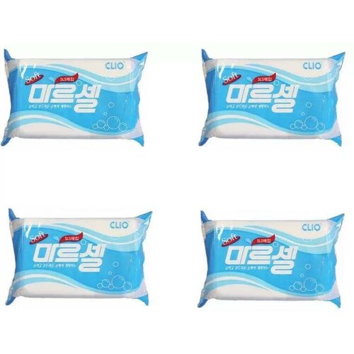 CLIO     Marcel Soft Laundry Soap 147g *4 ,  1015