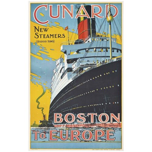  /  /   -  Cunard, Boston to Europe 4050   ,  2590