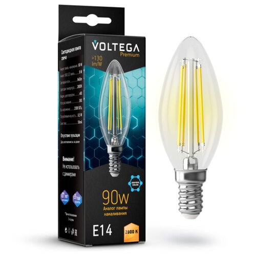  . Voltega Crystal Graphene Candle 9W 2800K E14 7134,  170