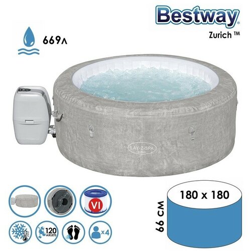 Bestway  - Lay-Z-Spa: Zurich 180*66 , ,   60065,  73560