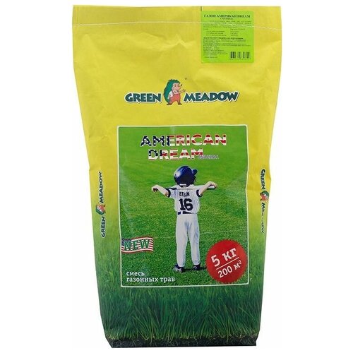 Семена газона Американ Дрим (American Dream) Универсал GREEN MEADOW, 5 кг, цена 2877р