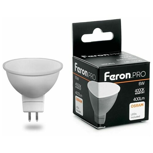   Feron.PRO LB-1606 MR16 G5.3 6W 4000K 38084, 10   ,  1800