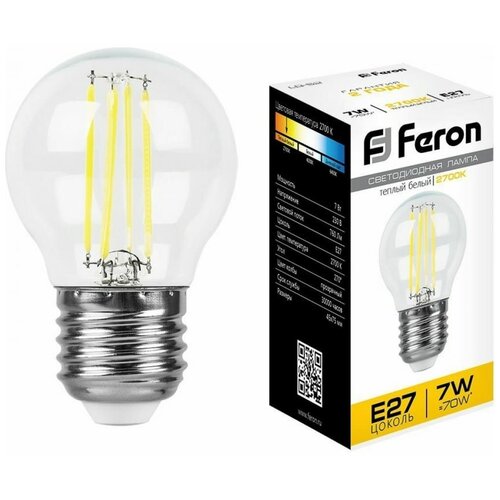   , (7W) 230V E27 2700K, LB-52,  146 Feron