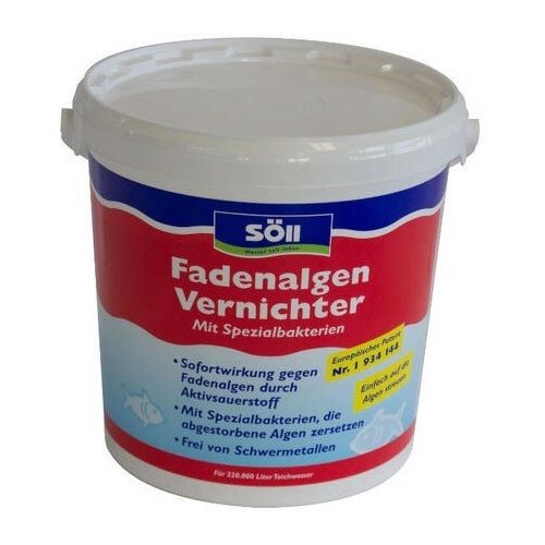    Soll FadenalgenVernichter 5kg.  160.000 ,  16740