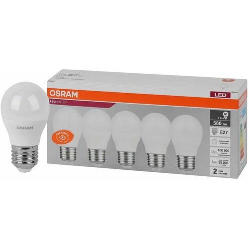   OSRAM   7 220 E27 P 4000   (5/),  1.,  572