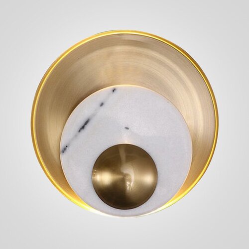  Ginger & Jagger Pearl WALL LAMP round gold,  18400