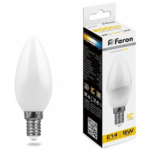    Feron LB-570  E14 9W 2700K,  102 Feron