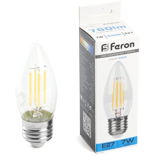   Feron LB-66  E27 7W 6400K,  133