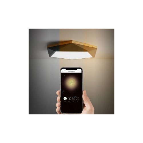    Xiaomi HuiZuo Smart Macaron Polygon Ceiling Light 24W Midnight Ash,  8580