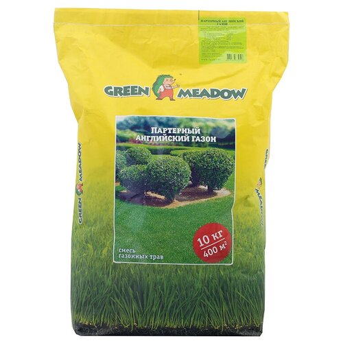 GREEN MEADOW Семена газона Партерный Английский , 10 кг, цена 6580р