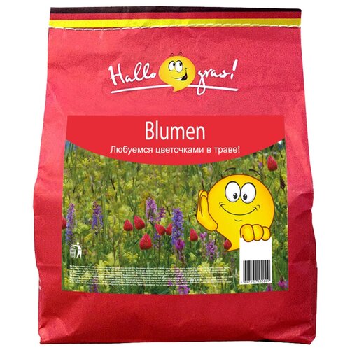 Семена газонных трав ГазонCity Blumen 1 кг, цена 829р