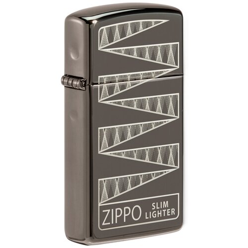   Zippo 49709 Slim 65th Annivery Black Ice,  10210