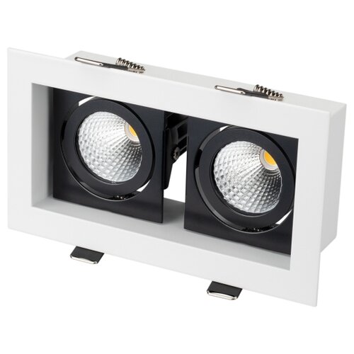  Arlight CL-KARDAN-S180x102-2x9W White (WH-BK, 38 deg), 18 ,  3062