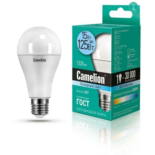   LED15-A60/845/E27 15  4500 E27 1320 220 . Camelion 12186 (2.),  787