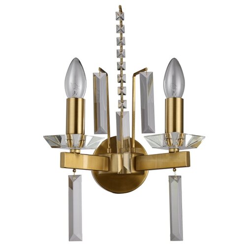 Crystal Lux  Crystal Lux MARRON AP2 BRASS,  5900