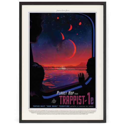     -  NASA -  Trappist-1e 50 x 40   ,  990