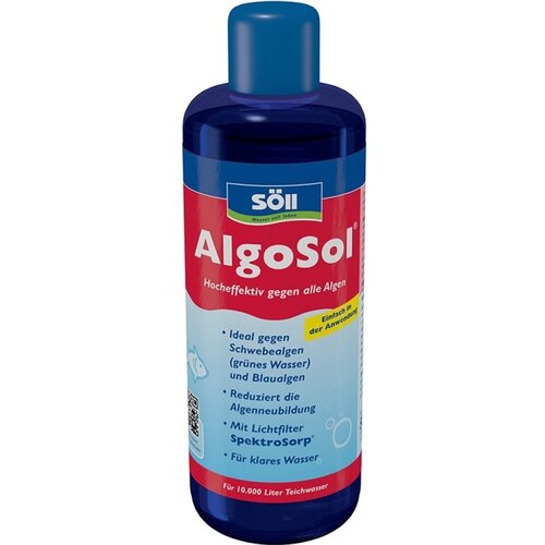 AlgoSol 0,5 л (на 10 м?) Средство против водорослей, цена 2272р