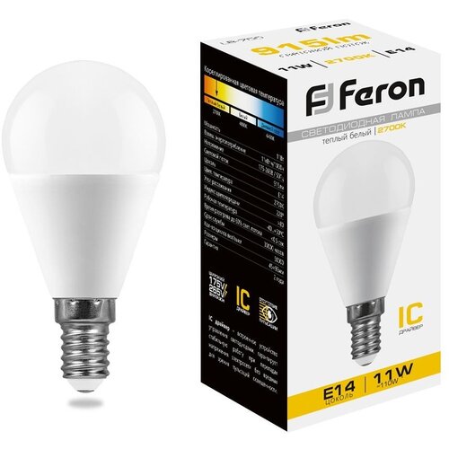 // Feron   Feron E14 11W 2700K   LB-750 25946,  152