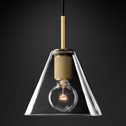 ��������� ���������� RH Utilitaire Funnel Pendant Brass, ���� 9360�
