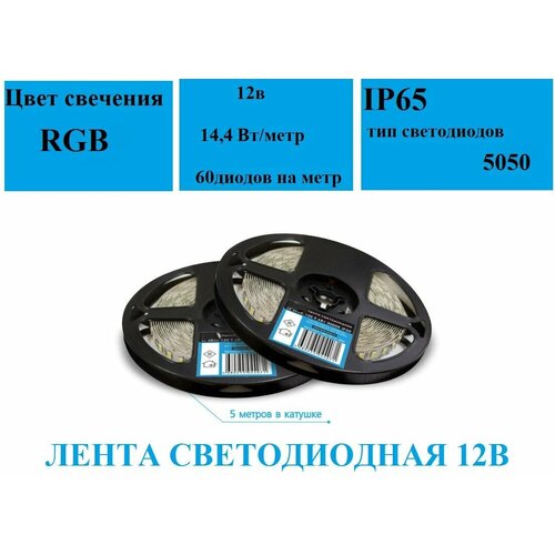    LE 5050-60 14,4 RGB IP65 12 5,  750 Leek
