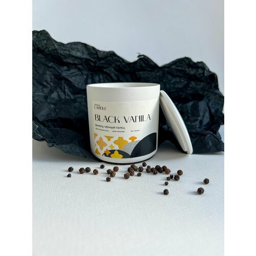       WITHLOVE.CANDLE BLACK VANILLA, 150 ,  1800 Withlove.Candle