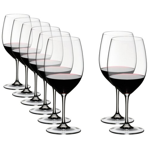 ������ Riedel Vinum Cabernet Merlot Bordeaux 8 ��., 0.61 �, ���� 25600�