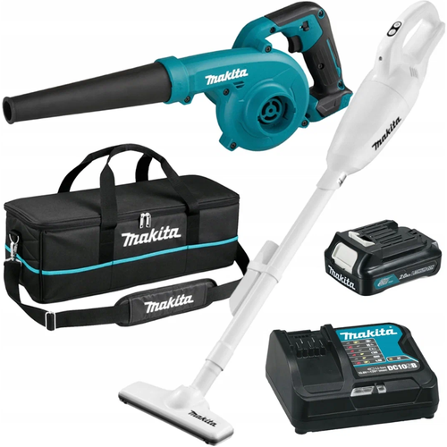 Makita CLX245SAX1  ( UB100D +  CL108FD+1*2.0Ah BL1021B+DC10SB + ),  23610