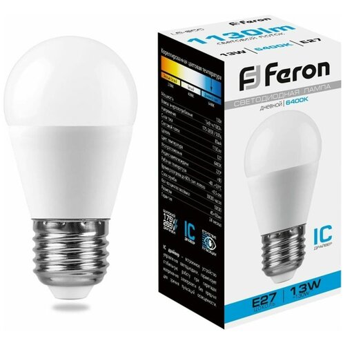   Feron LB-950  E27 13W 6400K,  154