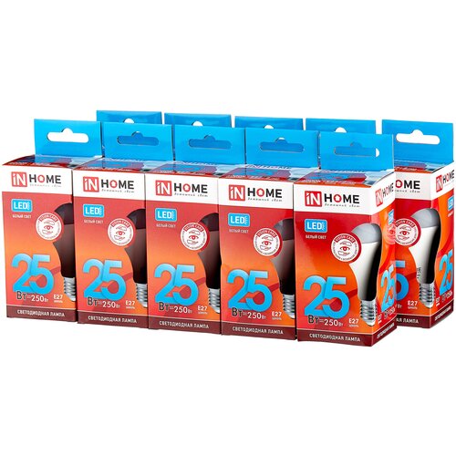 �������� 10�� ���� �� LED-A65-VC 25�� 230� �27 4000� 2250�� IN HOME, ���� 978�