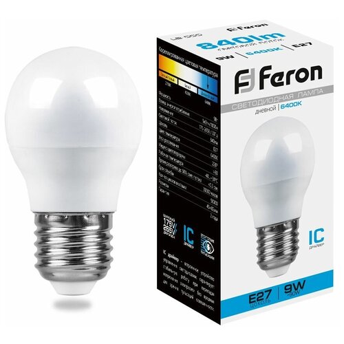   FERON 25804 LB-550 E27 9 2700K 230,  184