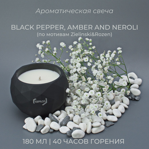     ( ) | Black pepper, amber and neroli | 180 ,  1690