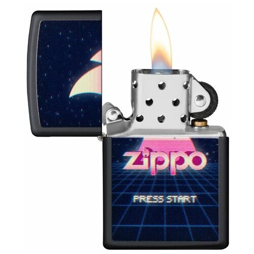  Classic  . Black Matte Zippo 49115 GS,  5100