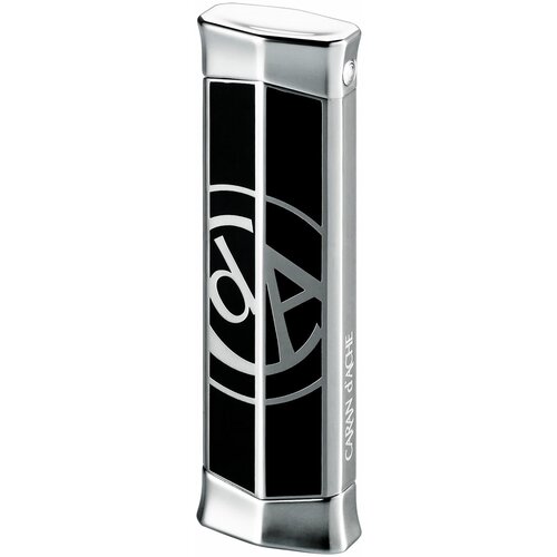   CARAN d'ACHE CD 02 Rhodium with Logo Black,  13550