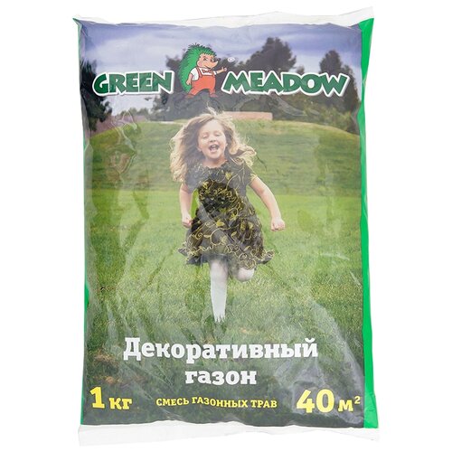 Семена газона Green Meadow Декоративный стандартный газон 1 кг 4607160330600 ., цена 997р