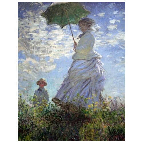         (Woman with a Parasol)   50. x 65.,  2410
