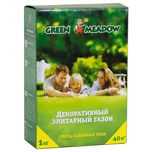 Семена газона Декоративный Элитарный GREEN MEADOW, 1 кг, цена 756р