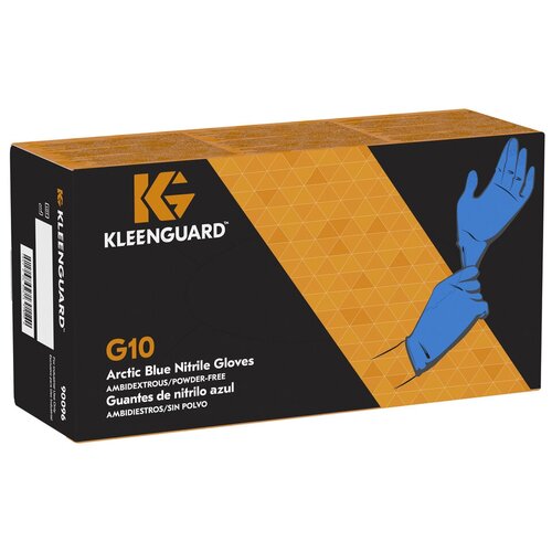 57374  ,  G10 BlueNitrile - XL,  0,12 , 90 , Kleenguard,  4142