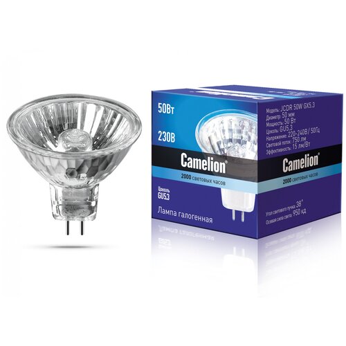   10   Camelion JCDR 50W GX5.3,  790