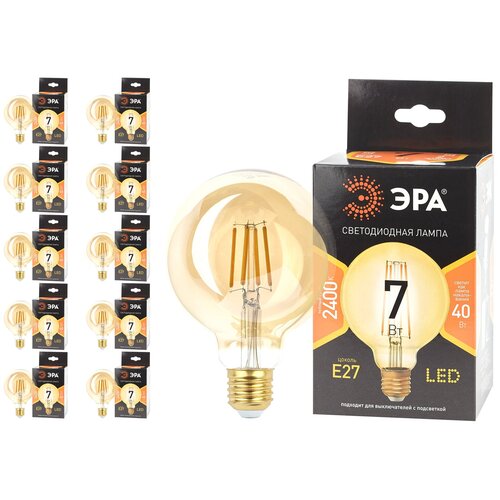  F-LED G95-7W-824-E27 gold (  . 7 . E27) (20/420) | .0047662 |  (10. .),  3630