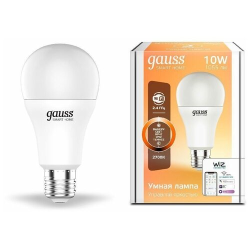   Wi-Fi GAUSS Smart Home 60 10W 1055 E27,  /, ,  1350