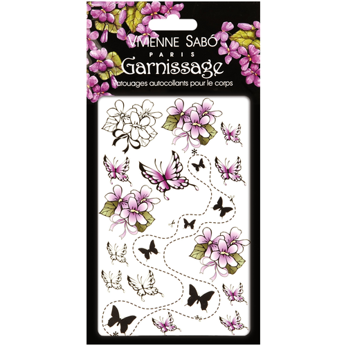 VS    /Tatoo body art stickers/Tatouages autocollants pour le corps ''Garnissage'' 01,  144