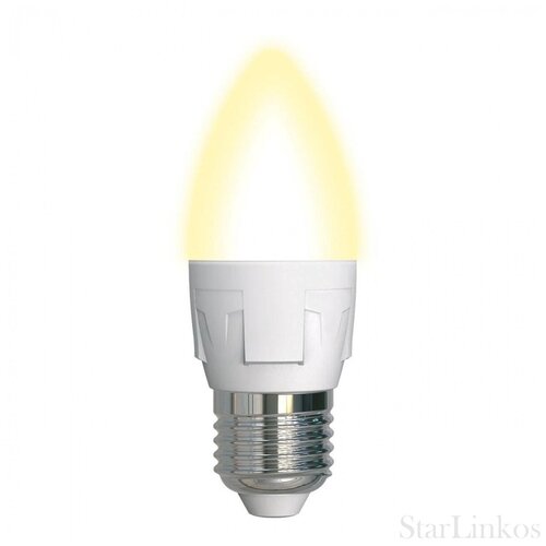   UNIEL LED-C37 7W/3000K/E27/FR/DIM PLP01WH .  , .  .    (3000K). .  .,  205