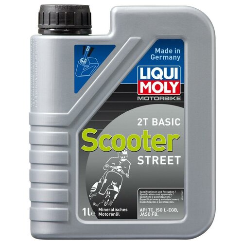 LiquiMoly Motorbike 2T Basic Scooter Street (1L)_. .! \API TC,JASO FB LIQUI MOLY 8068 |   1  |   1,  1640