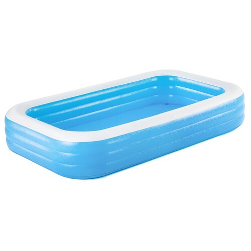  54009  Blue Rectangular Family Pool Deluxe 30518356 BESTWAY,  5199