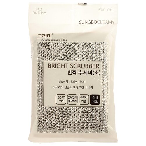 SUNG BO CLEAMY �������� ( 13 � 9 � 1,5 ) BRIGHT SCRUBBER (M) 1��, ���� 258�